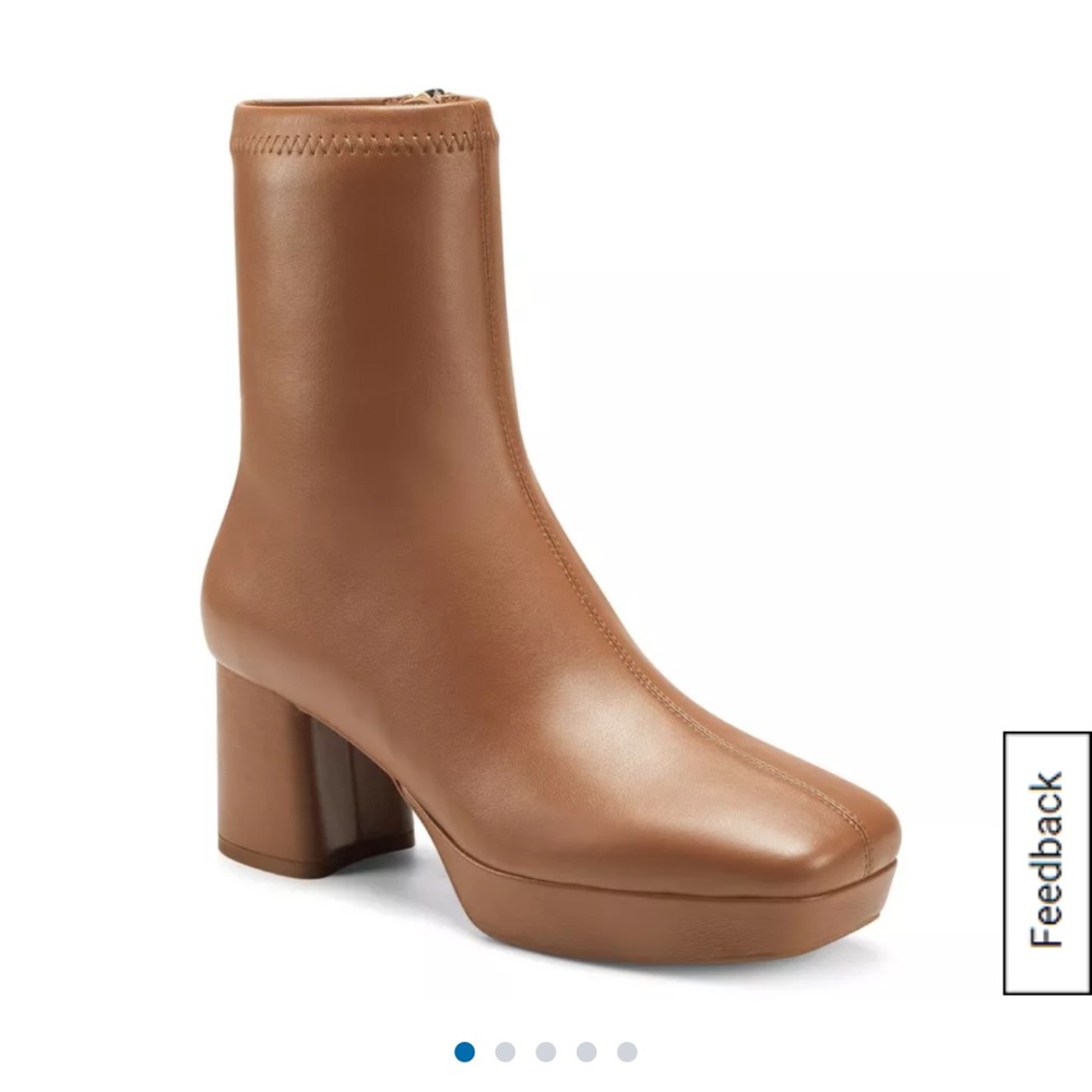 NWT Aerosoles Sussex Platform Ankle Bootie - Picture 2 of 12